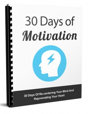 Product picture The 30 Days Of Motivation 